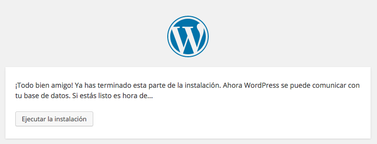 Instalar WordPress