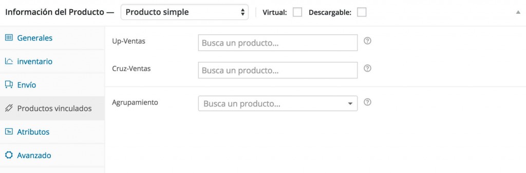 Crear Producto WooCommerce